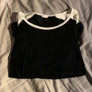 Black t-shirt from the store Garage.